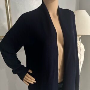 Cyrus Women's Deep Blue Open Cardigan
